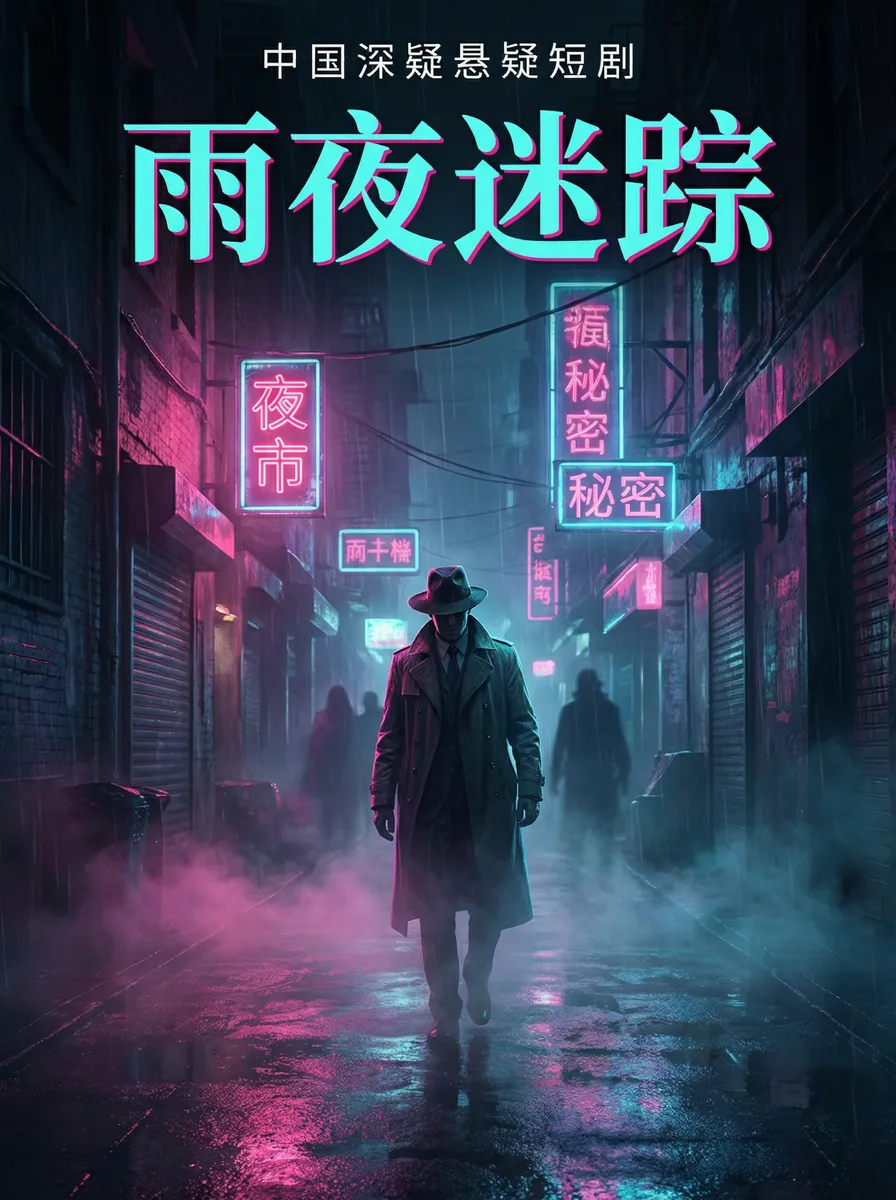 葵司 ed2k 悬疑追踪短剧 - 雨夜迷踪海报